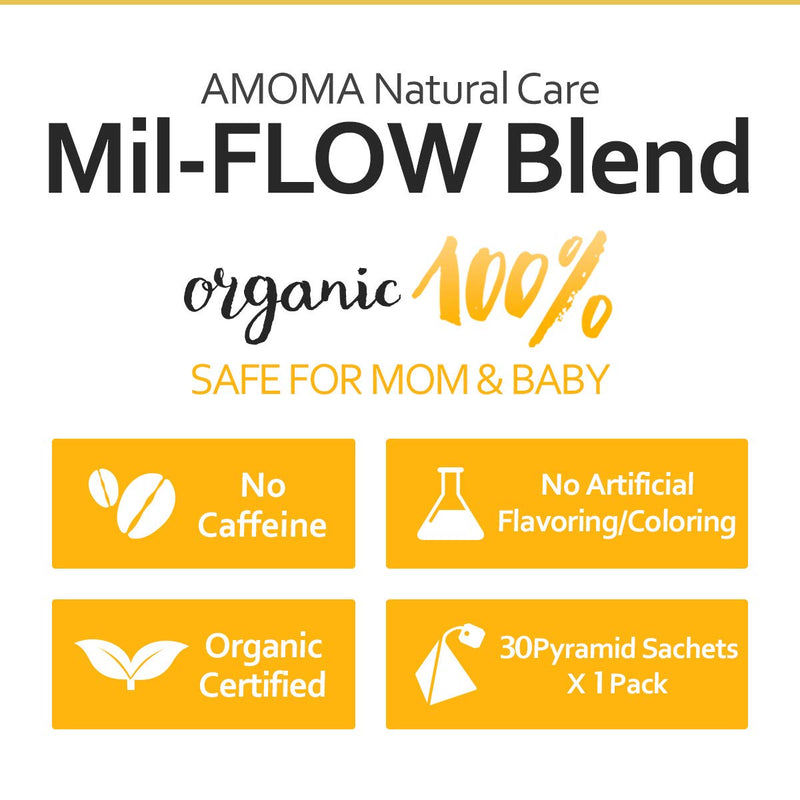 [AMOMA] - MIL FLOW BLEND - YUNA Lactation & Wellness Center