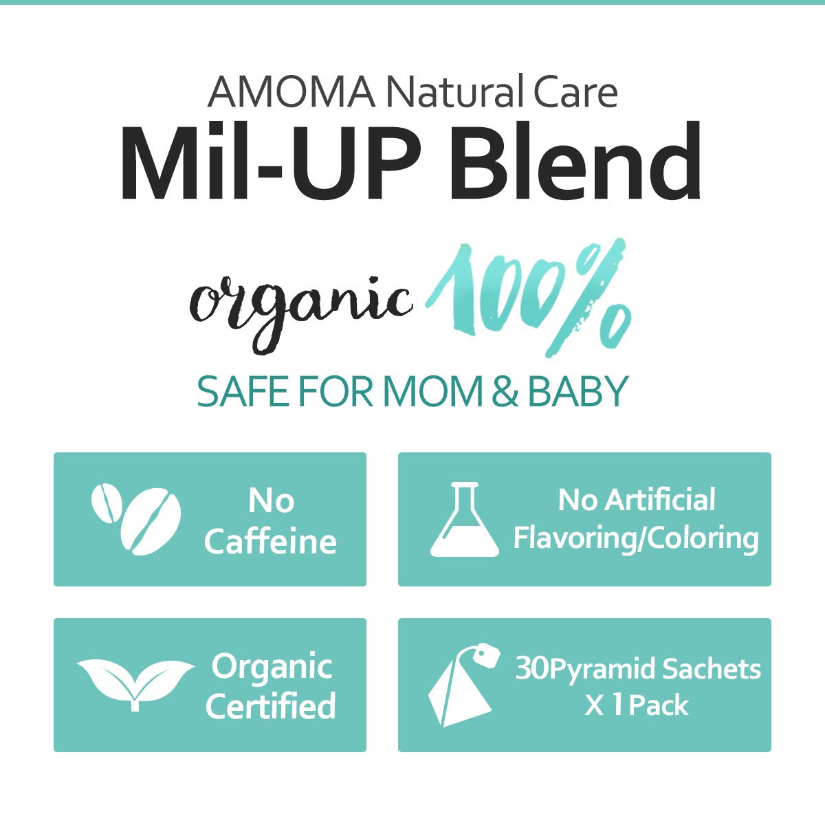 [AMOMA] - MIL UP BLEND - YUNA Lactation & Wellness Center
