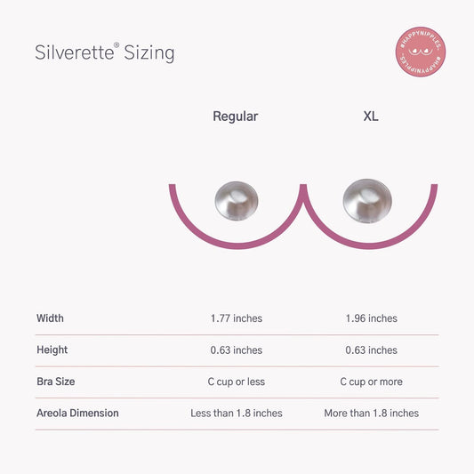 [SILVERETTE] - The Original Silver Nursing Cups (Regular Size) - YUNA Lactation & Wellness Center