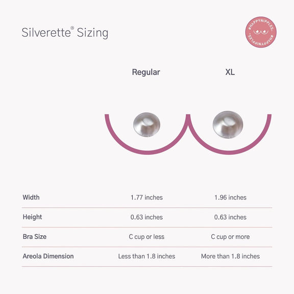 [SILVERETTE] - The Original Silver Nursing Cups (Regular Size) - YUNA Lactation & Wellness Center
